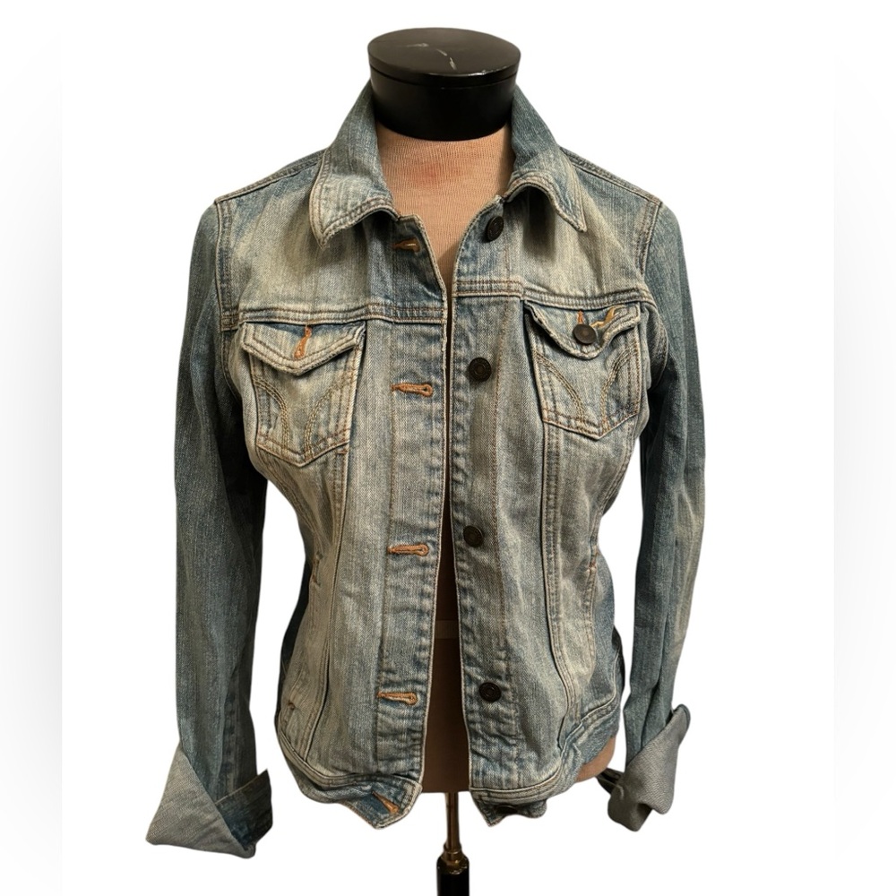 Hollister Surf 1972 Women’s denim truckers jacket medium